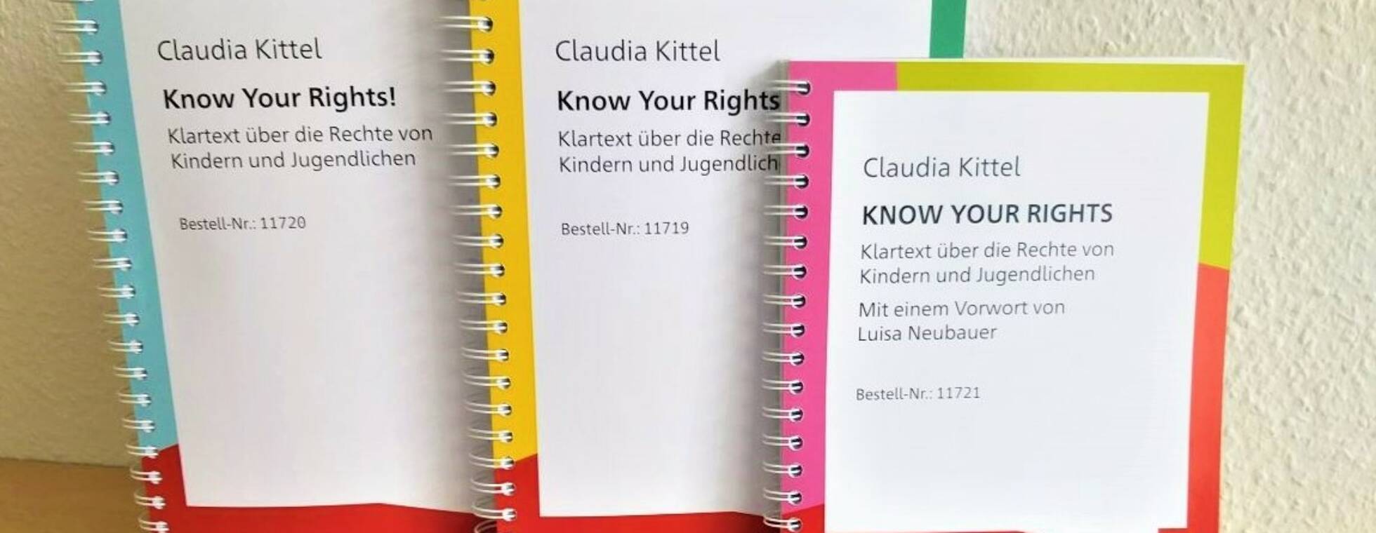 3 Cover des Buches von Claudia Kittel in Braille VS, KS und Großdruck
